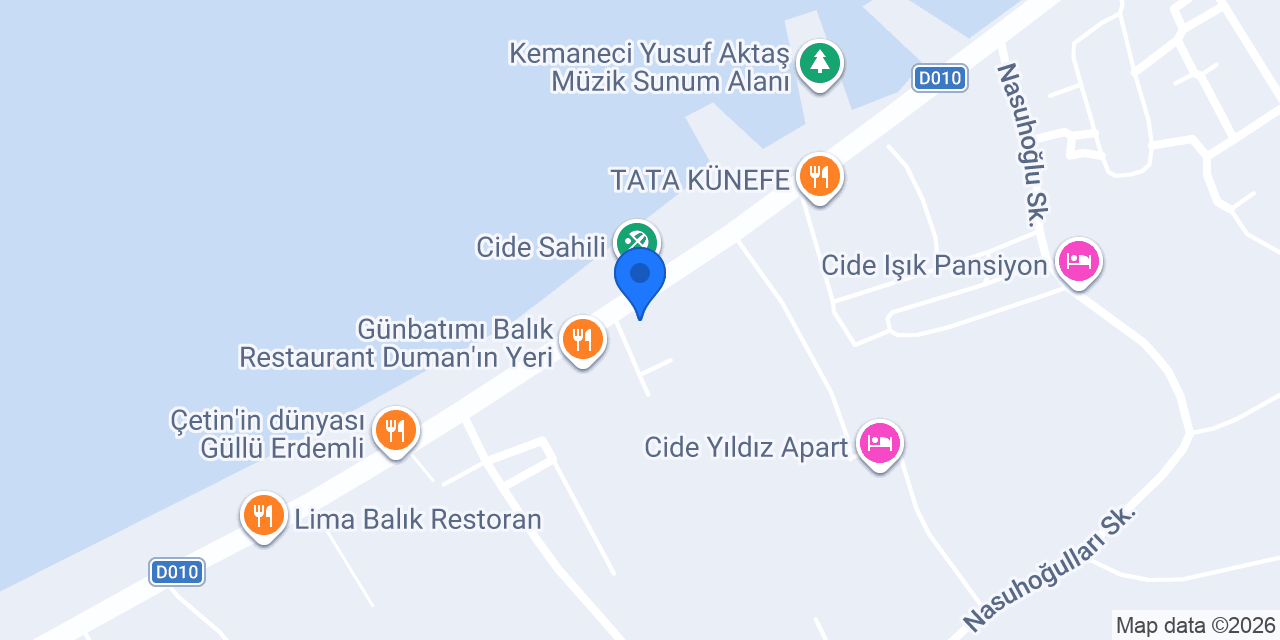Severse Döner konumu