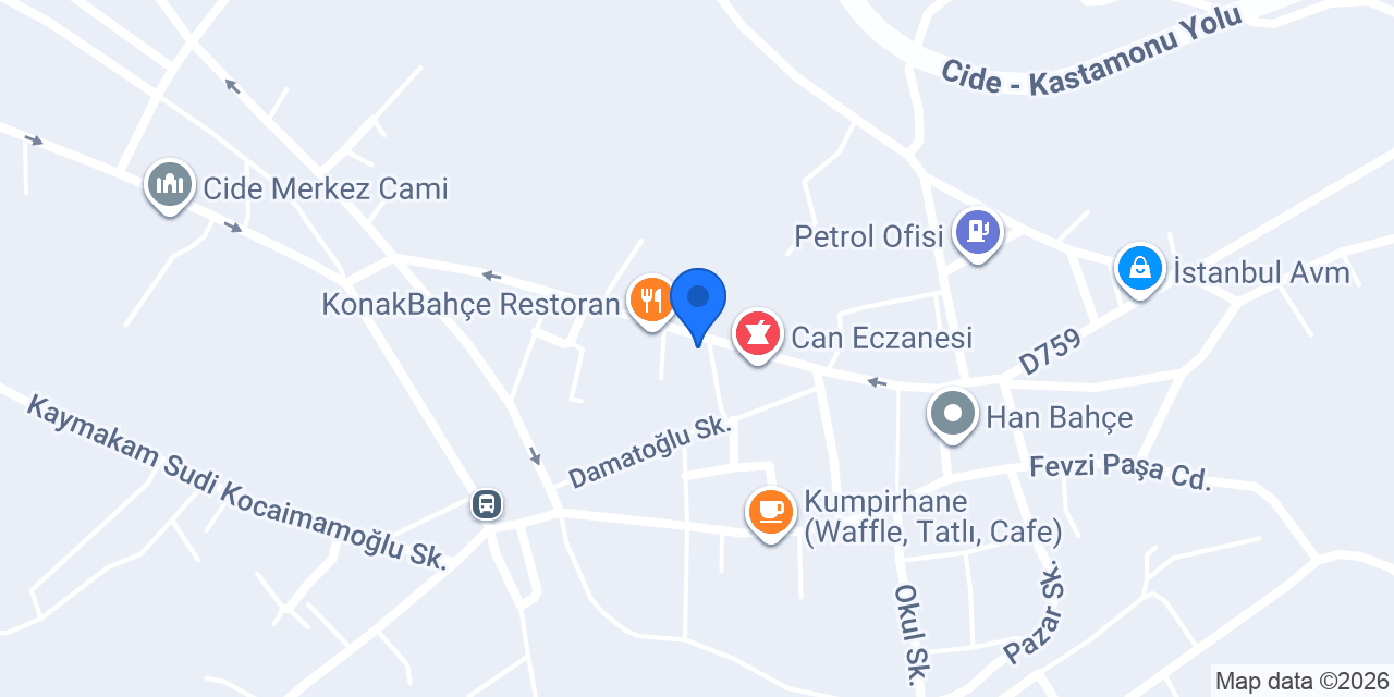 Aygaz Tüp Bayisi konumu