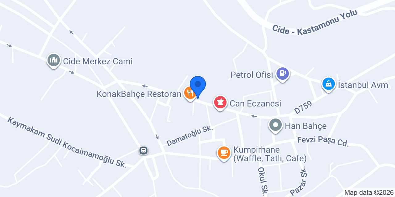 Guren Pide Borek Salonu konumu