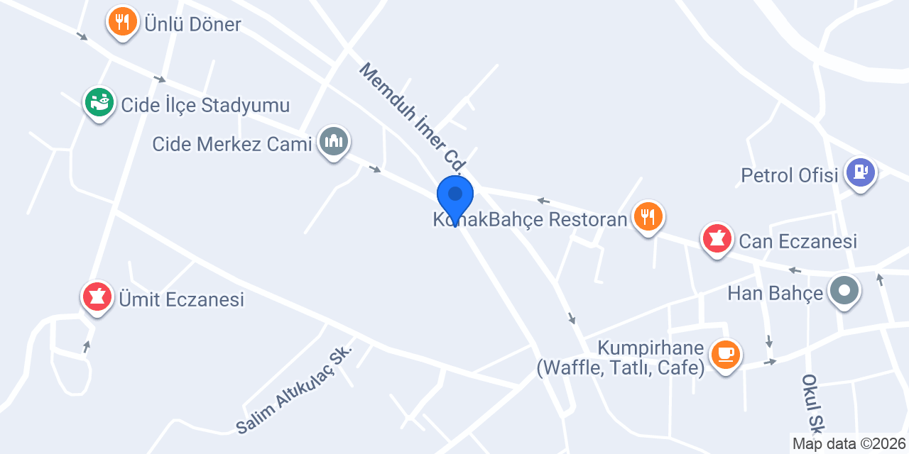 ÇALIŞKAN EMLAK konumu