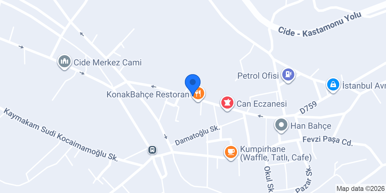 ÇINARALTI konumu