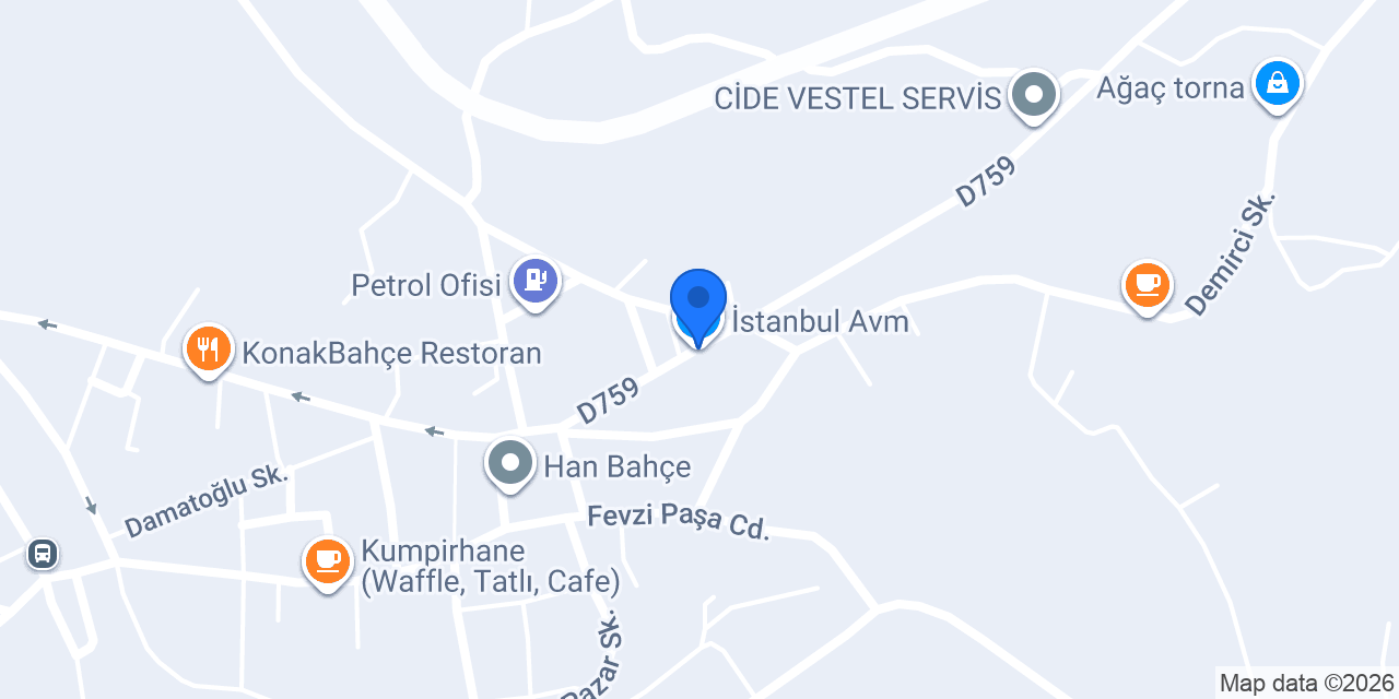 İstanbul Avm konumu