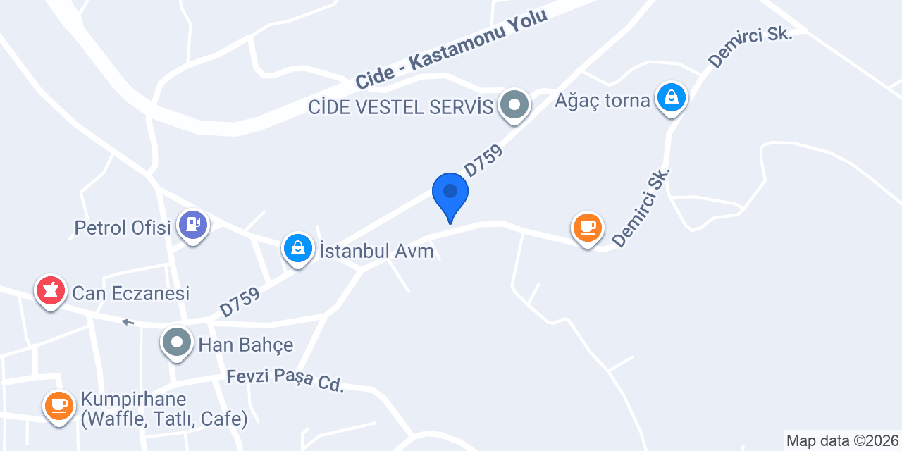 Baymak Yıldız Teknik Servisi konumu
