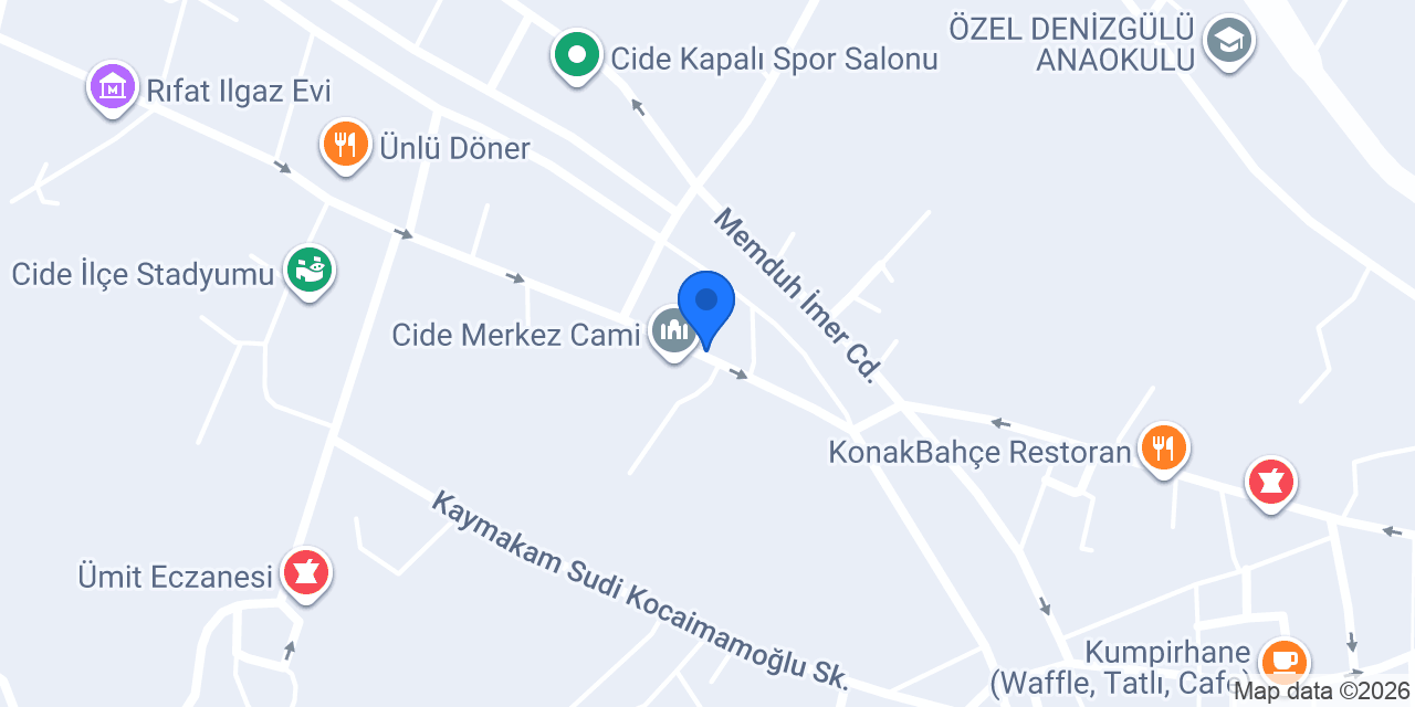 Ptt-cide Şubesi konumu