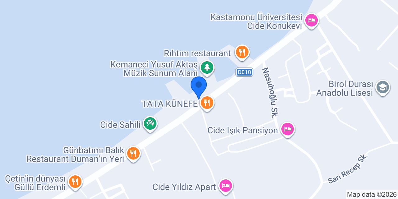 Afitab Cafe Beach konumu