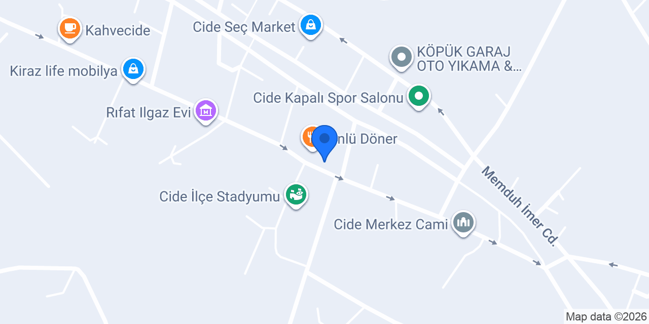 Gamzeli çiçek tasarım konumu