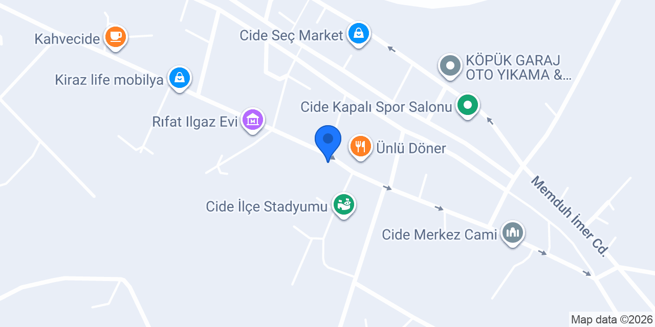 Cide Noterliği konumu