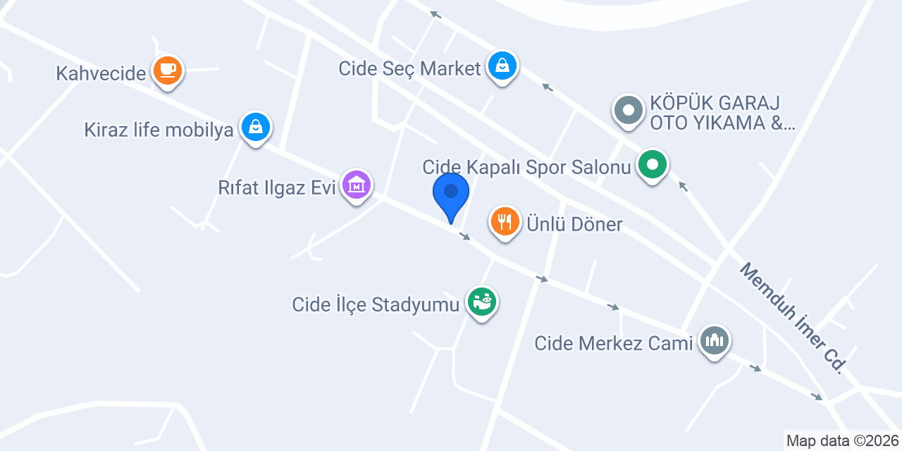 Cidella Yöresel Helva konumu