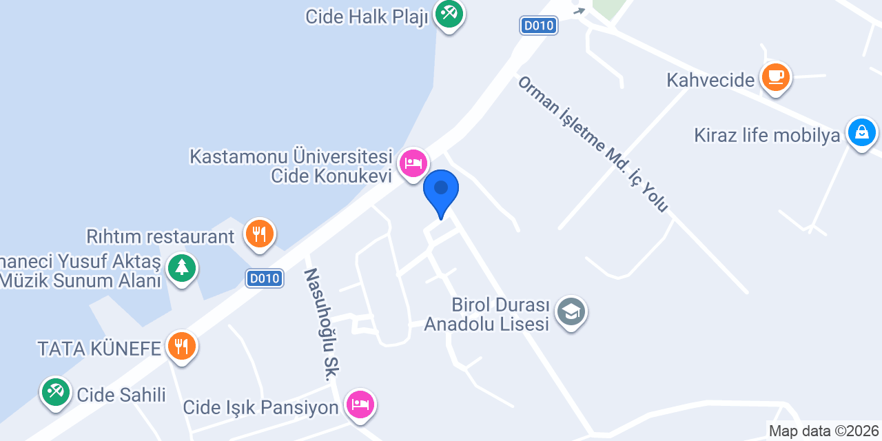 Işık Oto Yıkama konumu