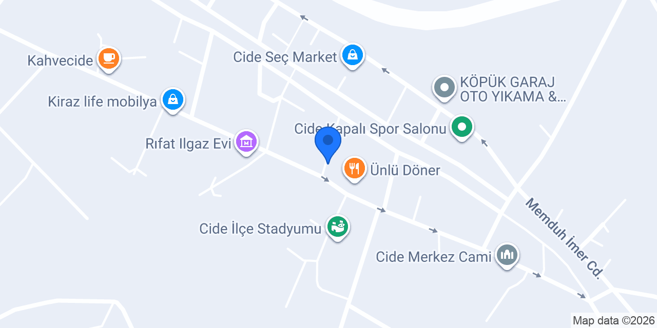 Konak Pansiyon konumu