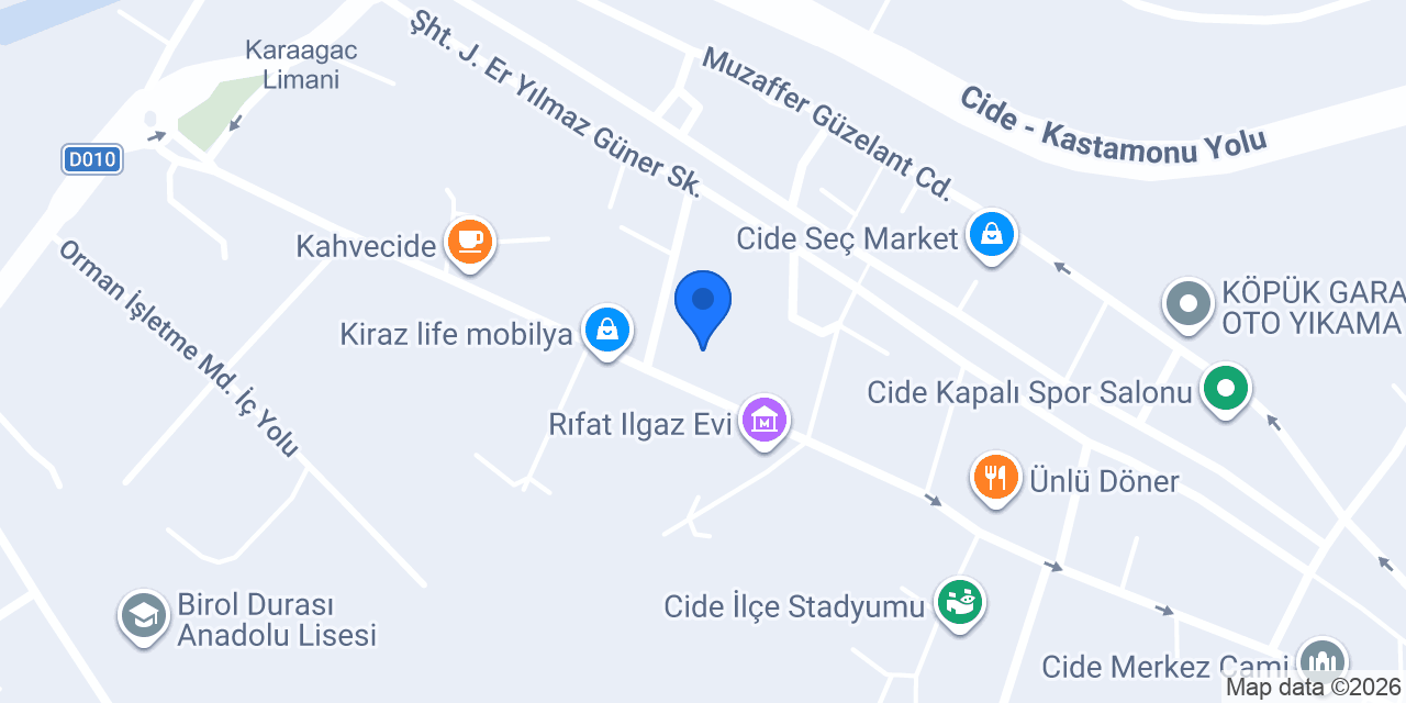Celal Ece Anaokulu konumu
