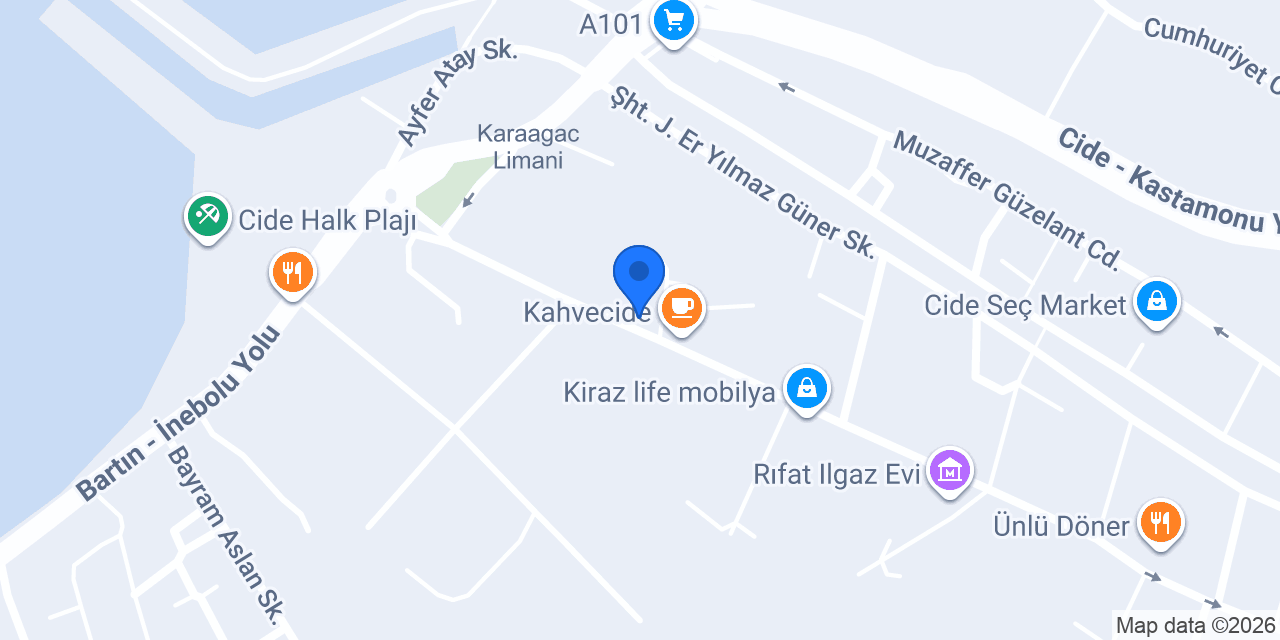 Cide Lale Sürücü Kursu konumu