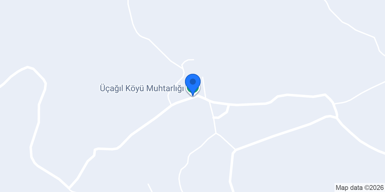 Üçağıl Köyü Muhtarlığı konumu