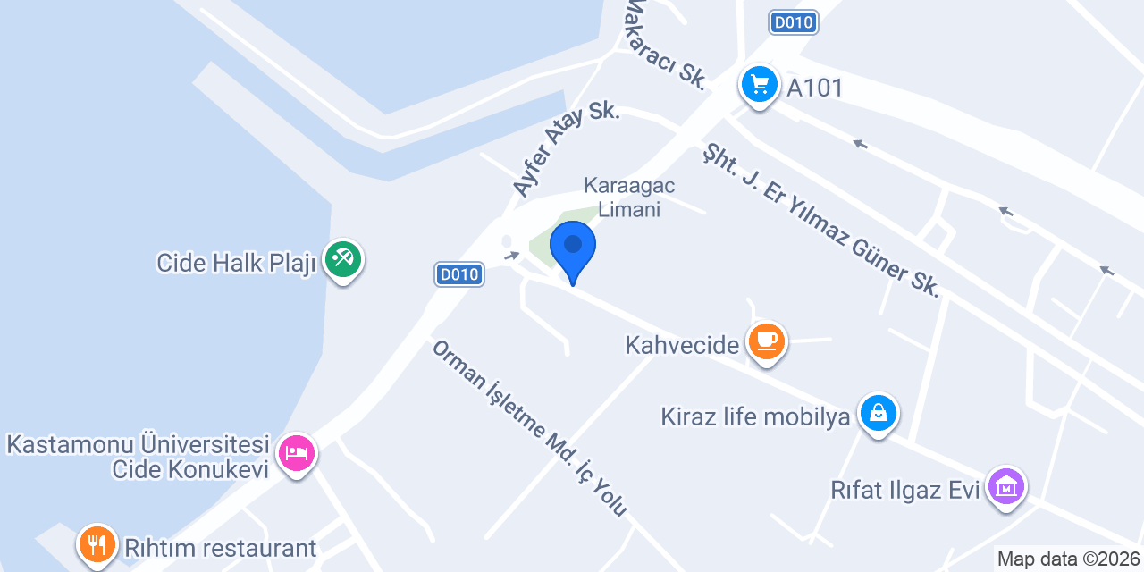 Cafe'S konumu
