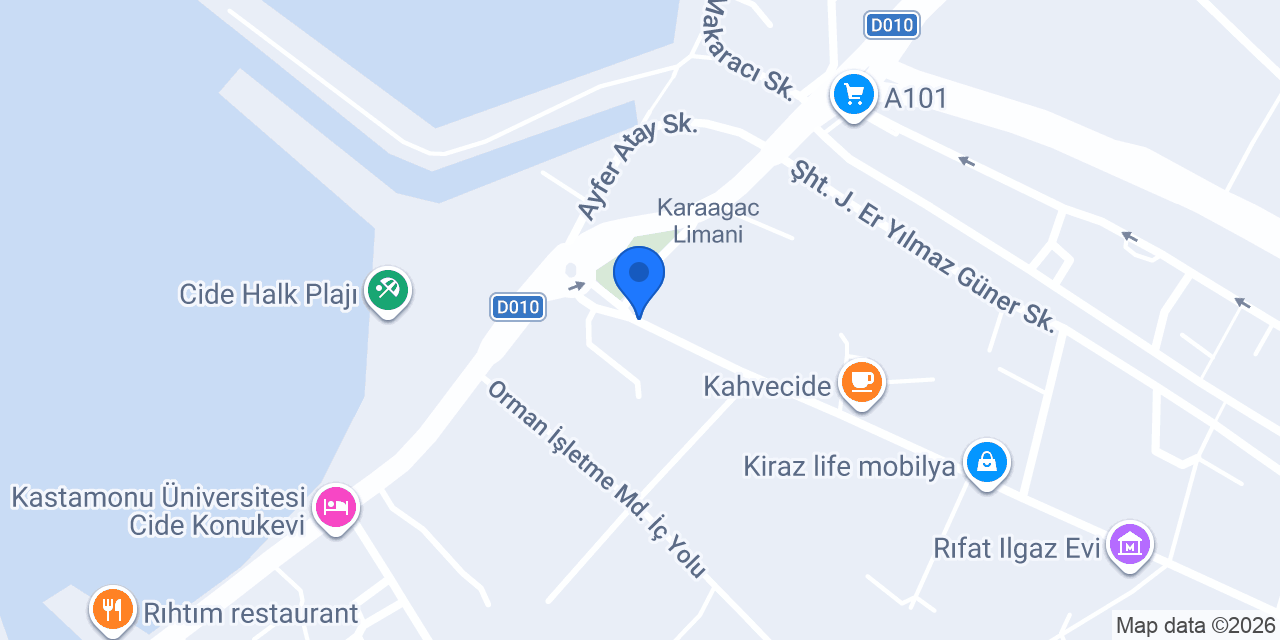 Başak Pastanesi konumu