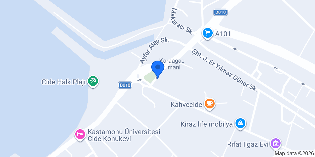 CİDE RÜZGAR EMLAK DANIŞMANLIĞI konumu