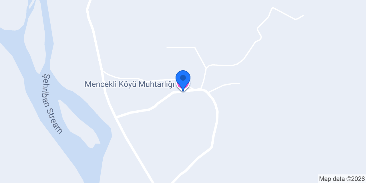 Mencekli Köyü Muhtarlığı konumu