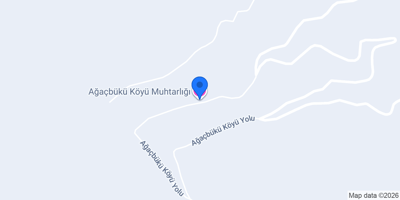 Ağaçbükü Köyü Muhtarlığı konumu