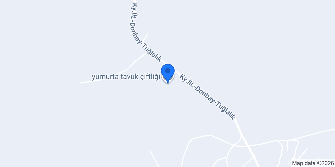yumurta tavuk çiftliği konumu