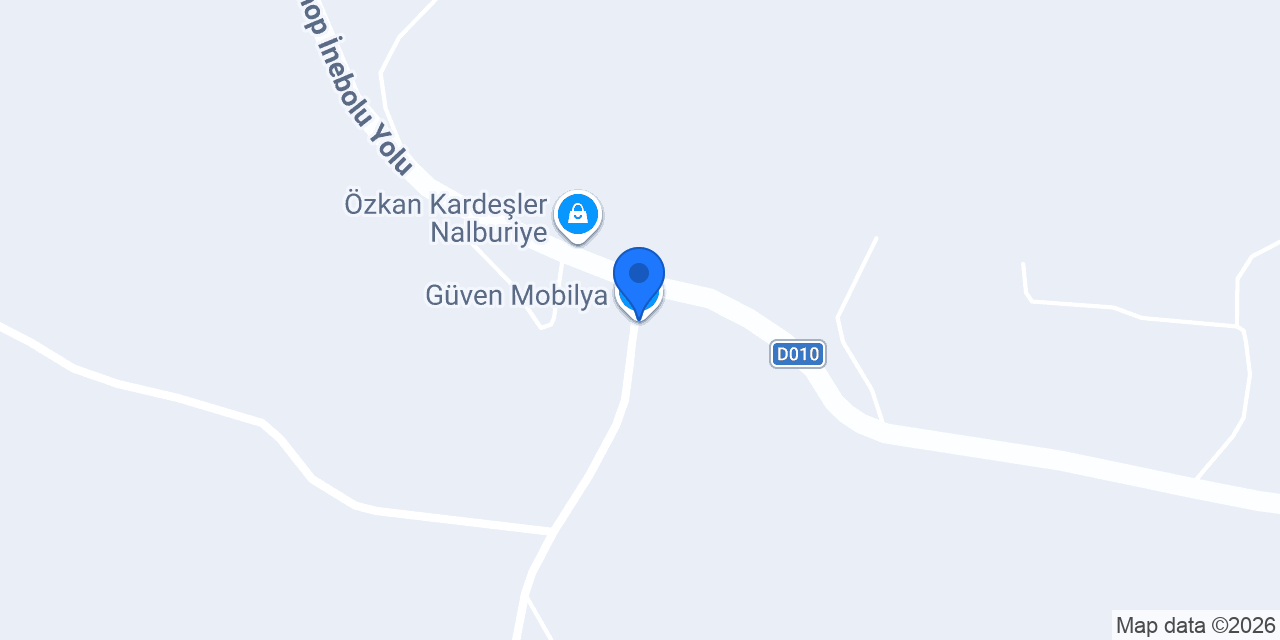 Güven Mobilya konumu