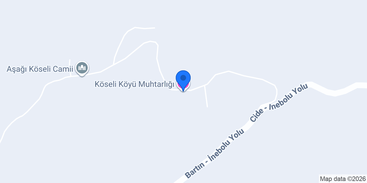 Köseli Köyü Muhtarlığı konumu