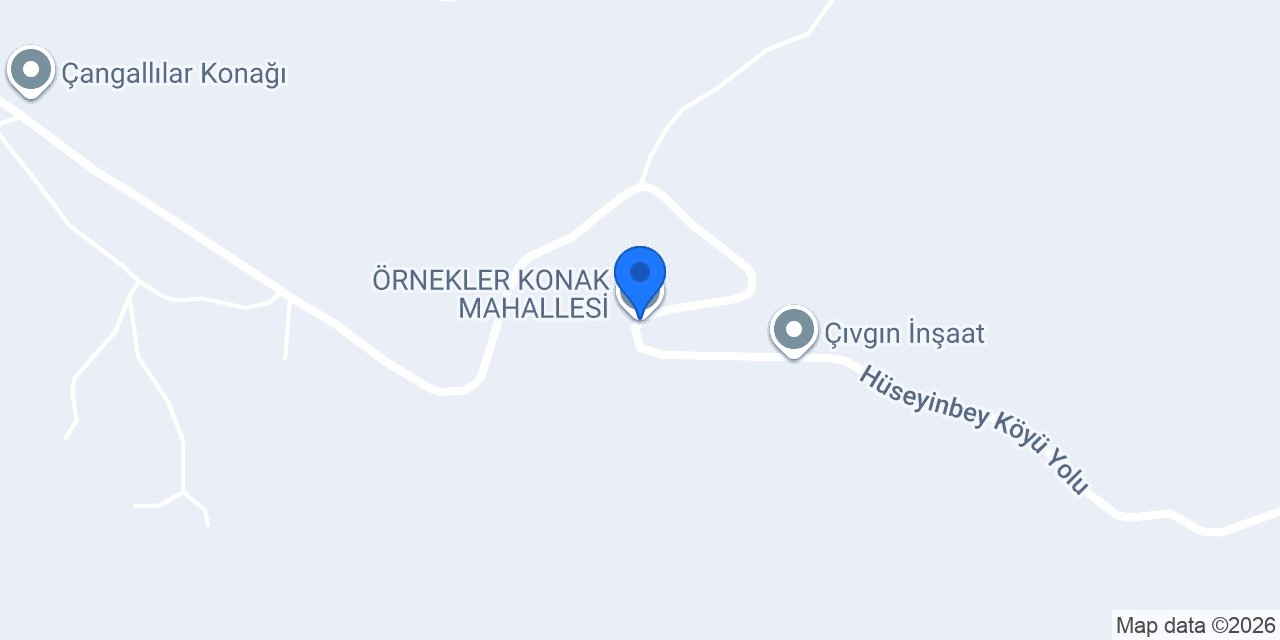 ÖRNEKLER KONAK MAHALLESİ konumu