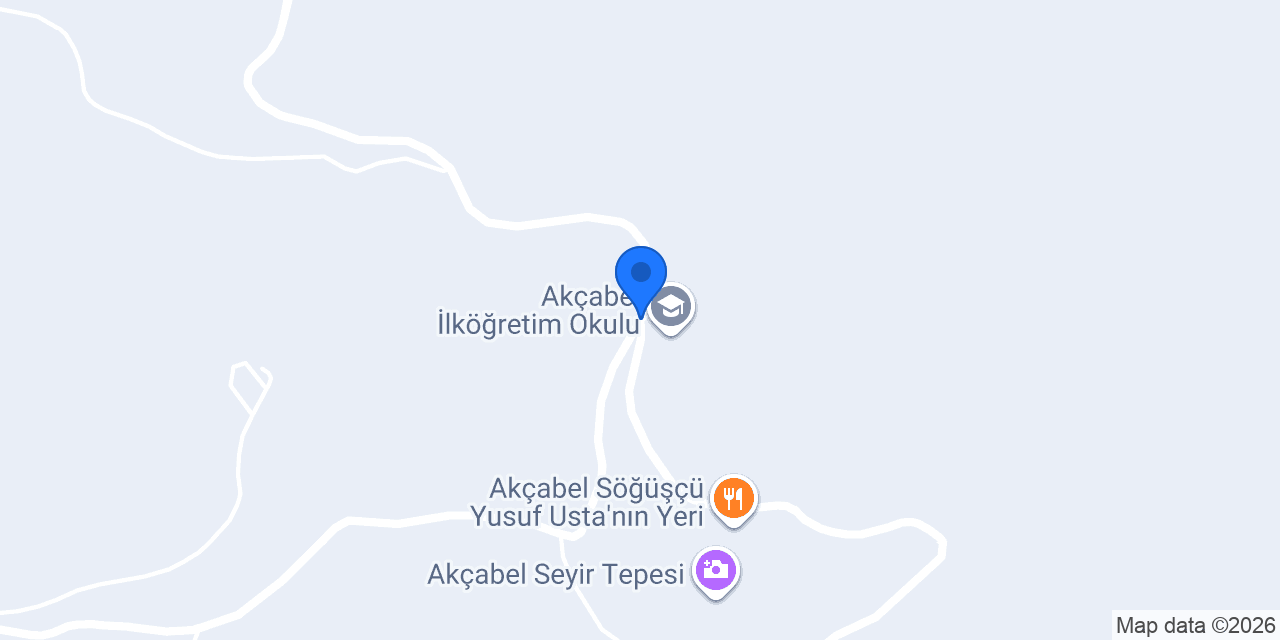 Akçabel Köyü Muhtarlığı konumu