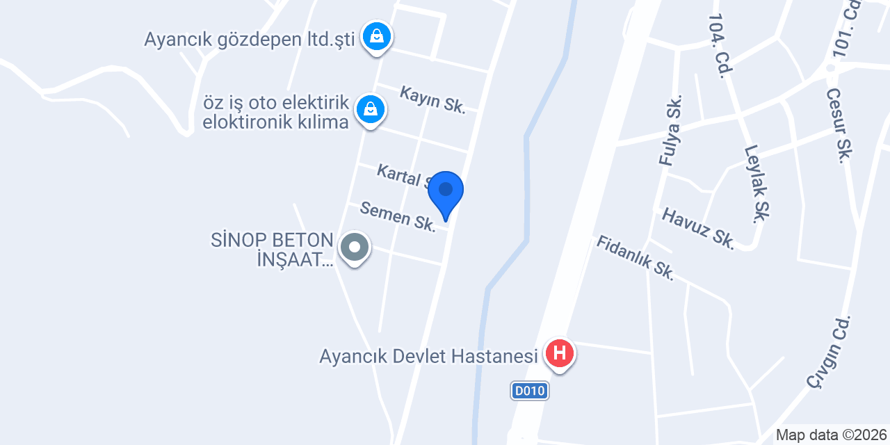Kuzey ahşap ozcangrp konumu