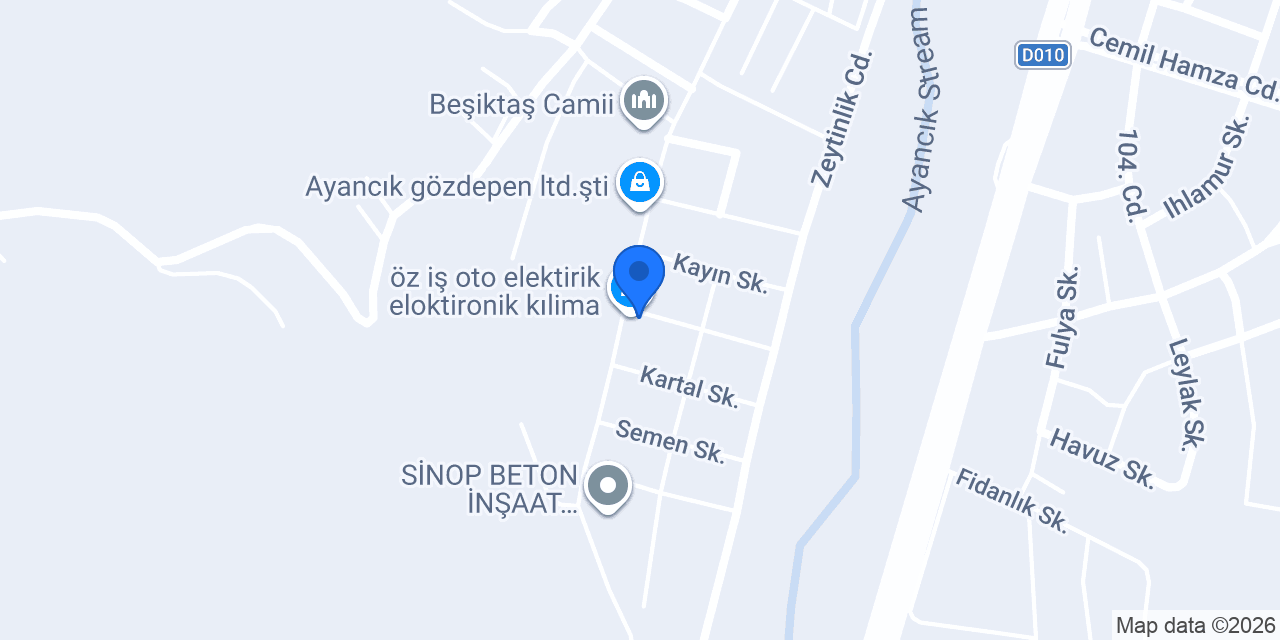Gökvil Oto Yıkama konumu