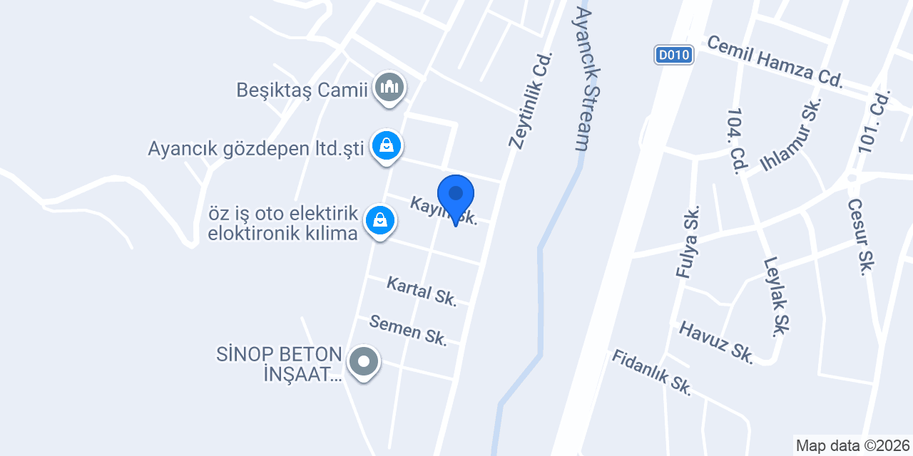 İkizler Oto Servisi konumu