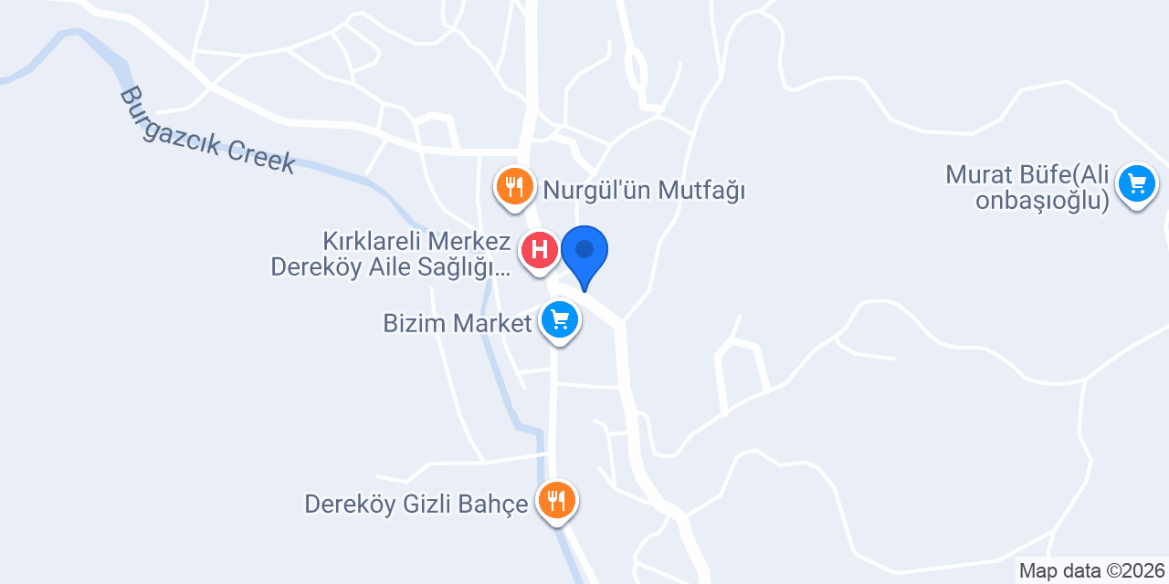 Son durak köftecisi konumu