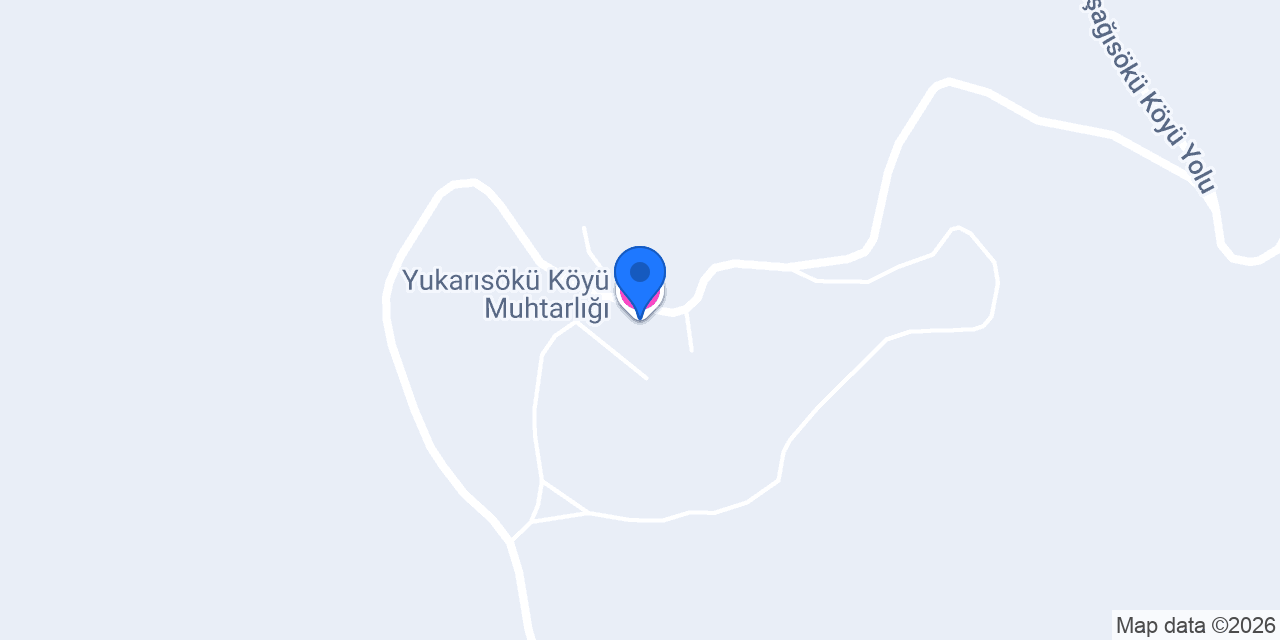Yukarısökü Köyü Muhtarlığı konumu