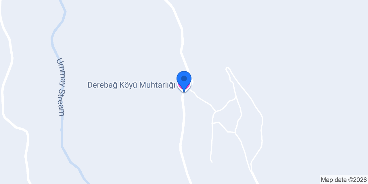 Derebağ Köyü Muhtarlığı konumu