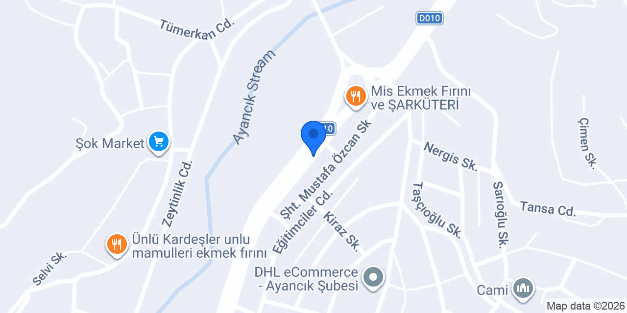 YÖRÜK PANSİYON konumu