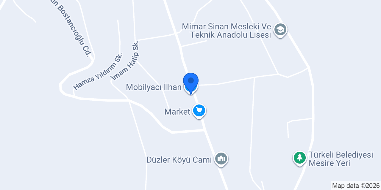 Mobilyacı İlhan konumu