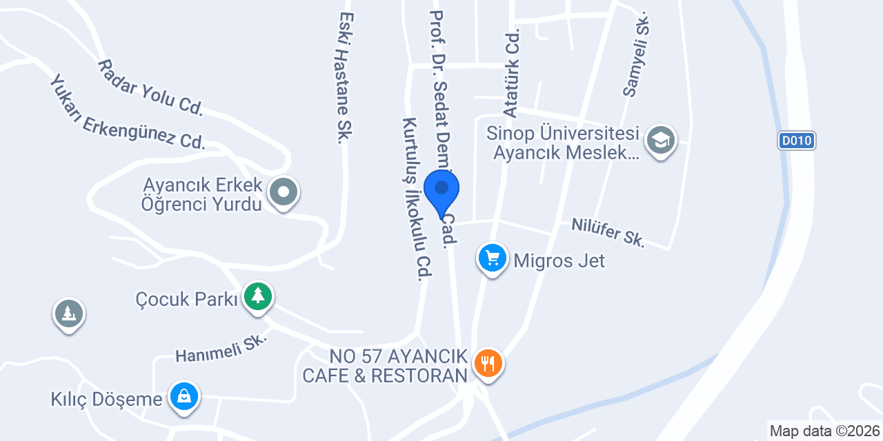 Akın Teknik konumu