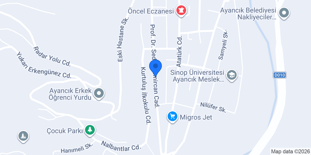 Ütopya Cafe konumu