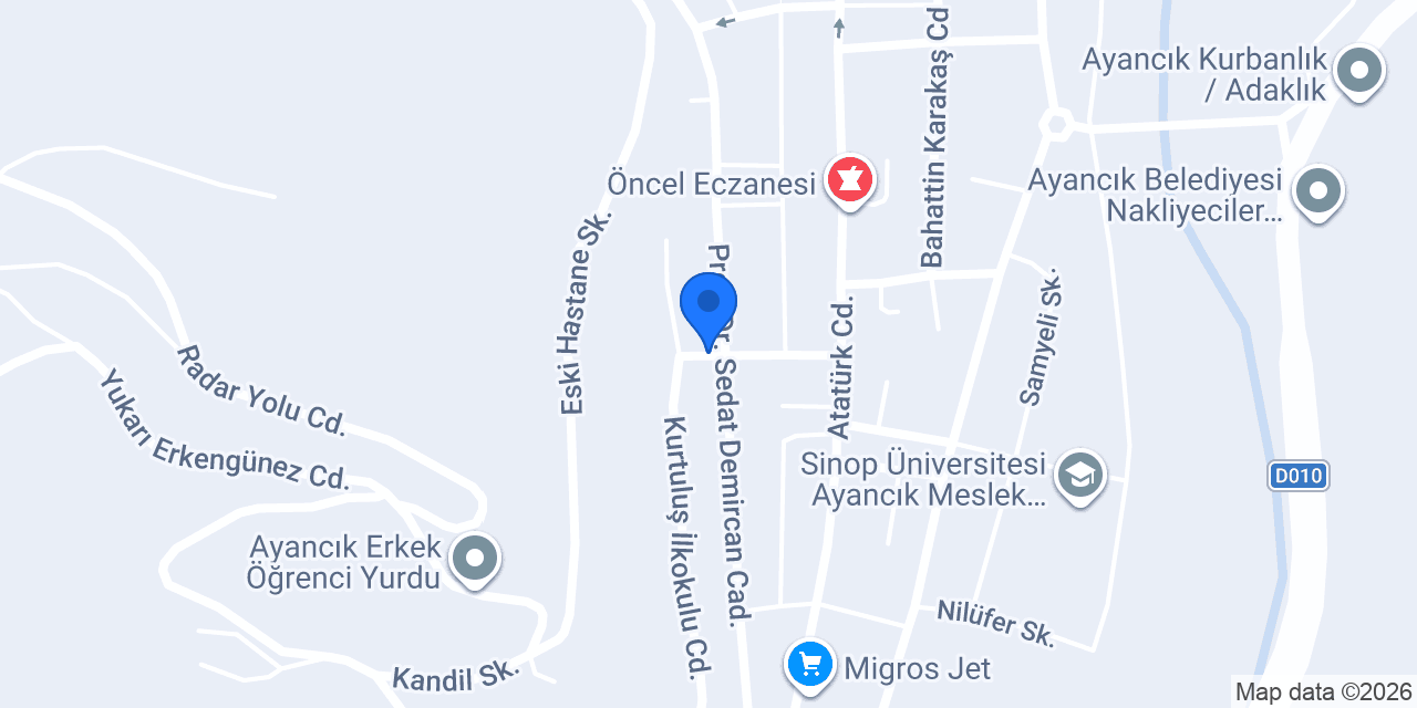 Karahan Catering konumu