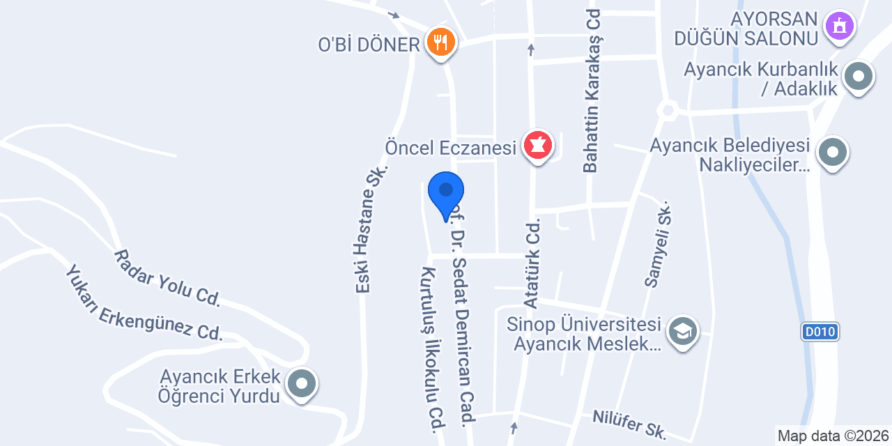 Bilim Diş Kliniği konumu