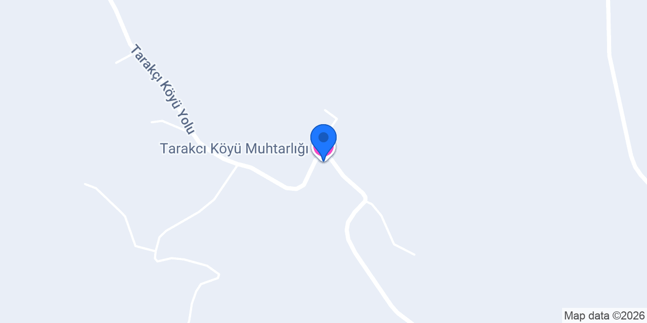 Tarakcı Köyü Muhtarlığı konumu