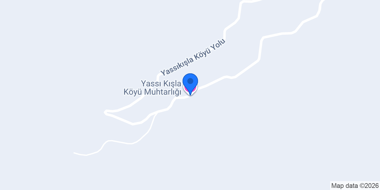 Yassı Kışla Köyü Muhtarlığı konumu