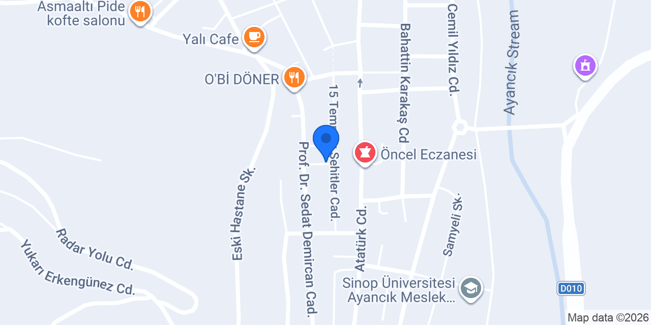 Gözde Bayan Kuaförü konumu