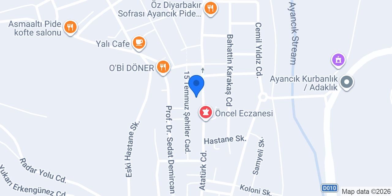 Birlik Taksi konumu