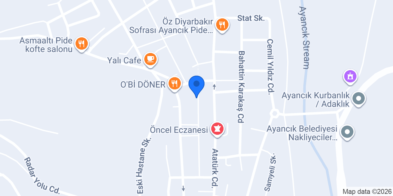 Mis Urfa SOFRASI AYANCIK konumu