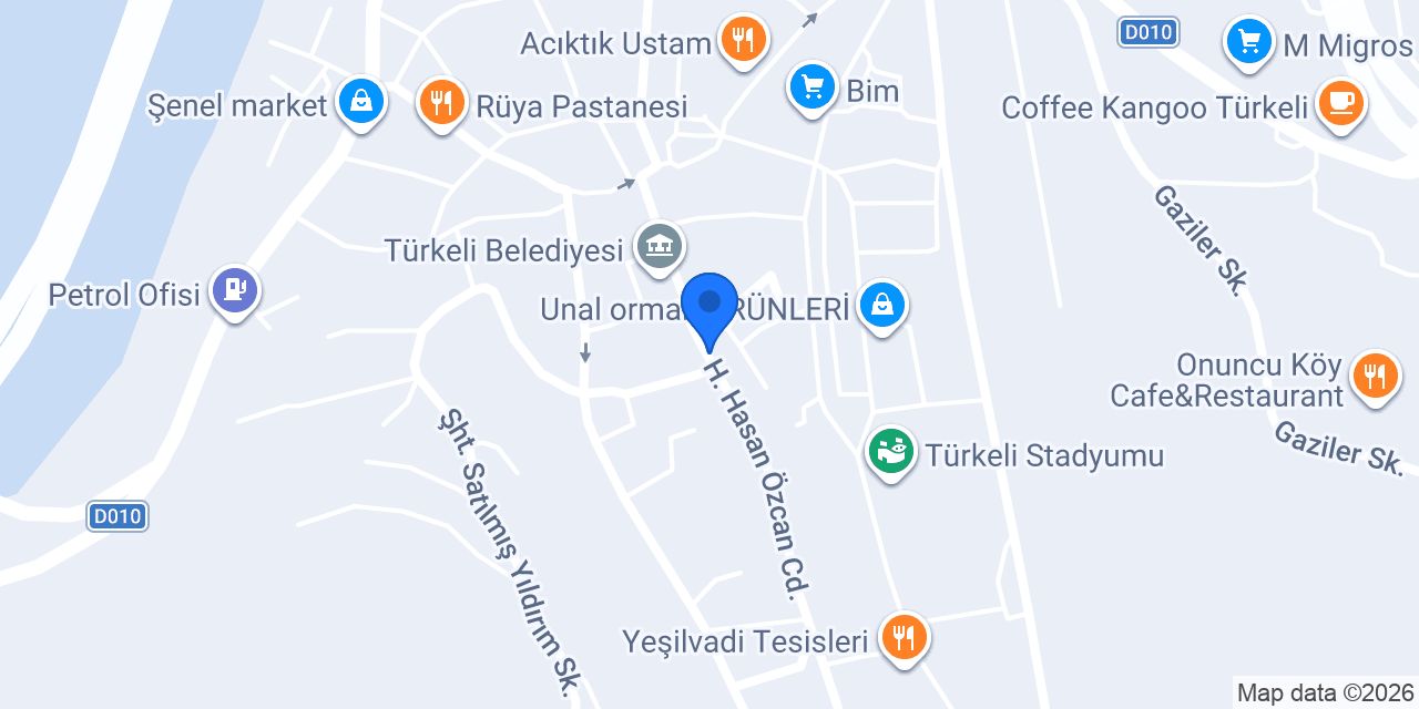 EGY Hediyelik konumu