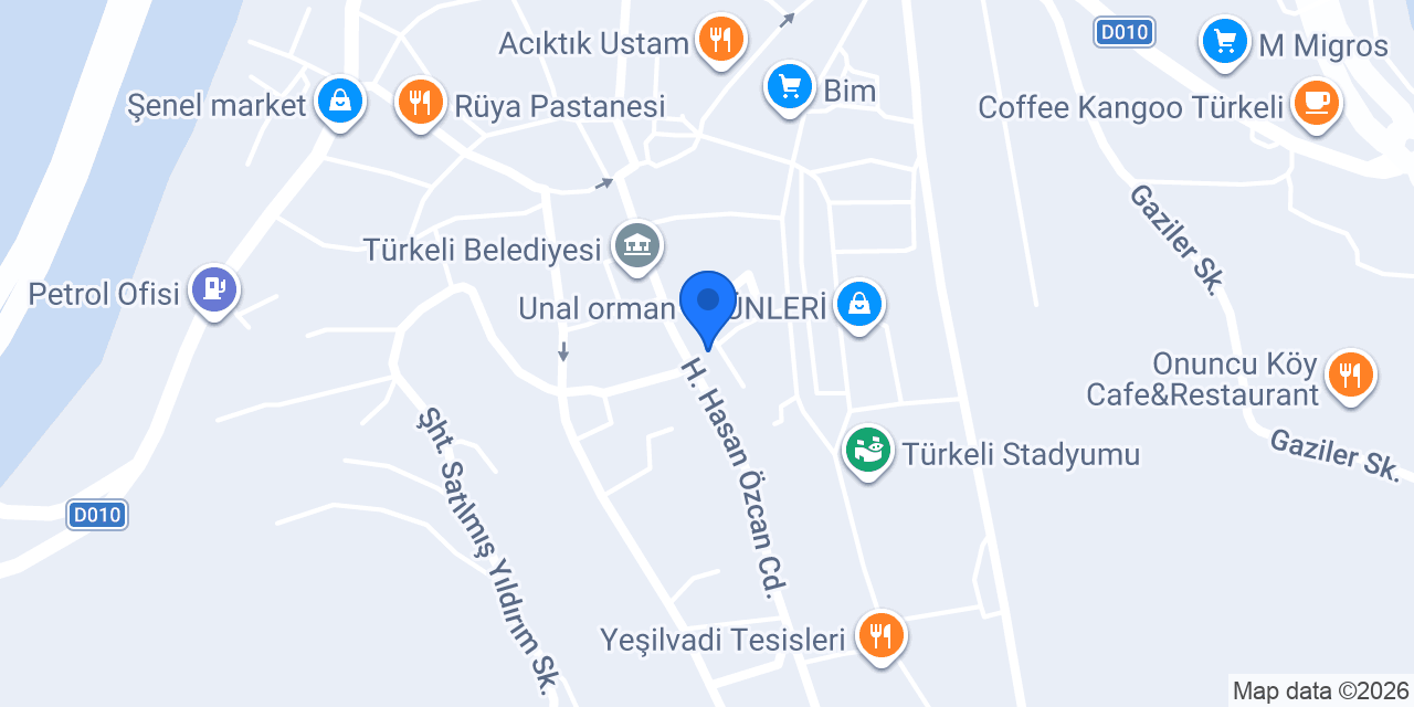 Can Mobilya İmalat konumu