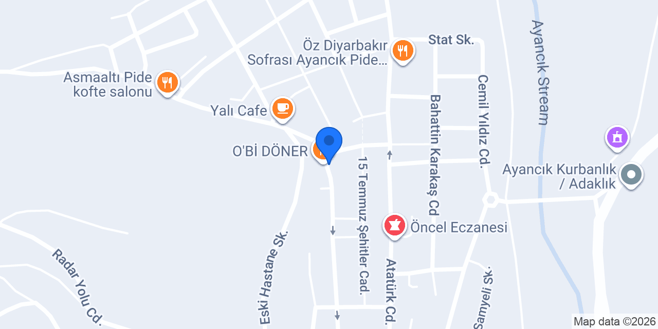 ORÇİN ELEKTRONİK konumu