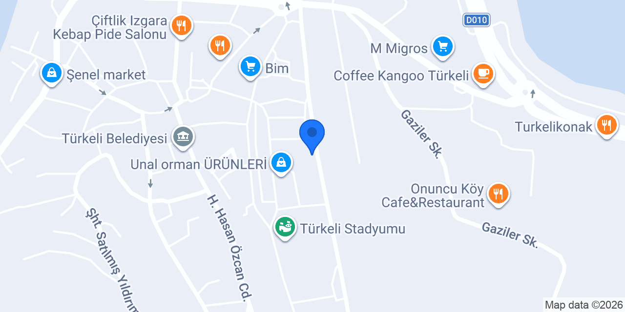 Özdemir hırdavat Ve Cam konumu