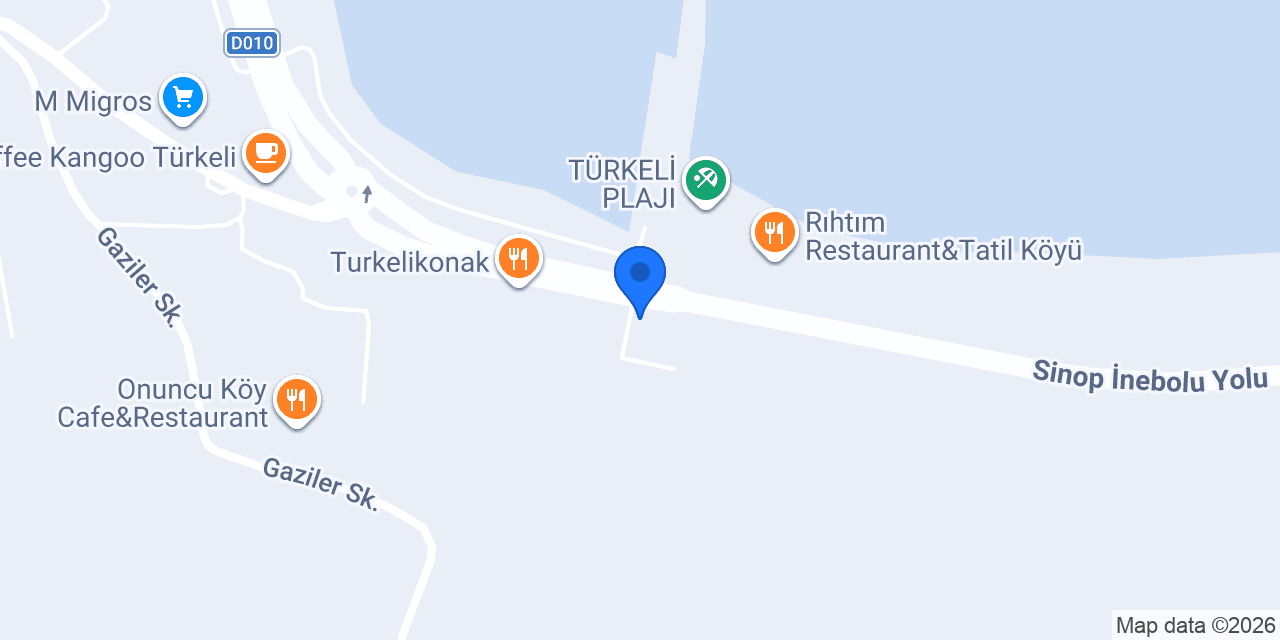Kumsal Cafe konumu
