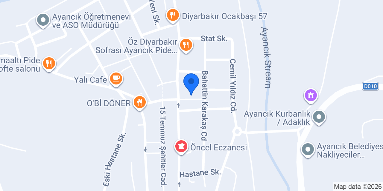 EMSA KUAFÖR konumu